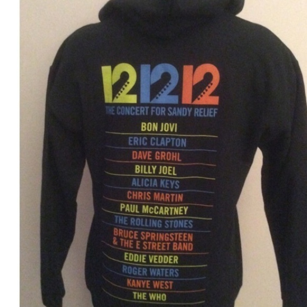 NWOT 121212 Concert Hoodie Fits Extra Small Black